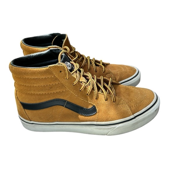 Vans Sk8 Hi Pro Brown Black Skateboard Shoes Sneakers US M6/W7.5 - Picture 2 of 6